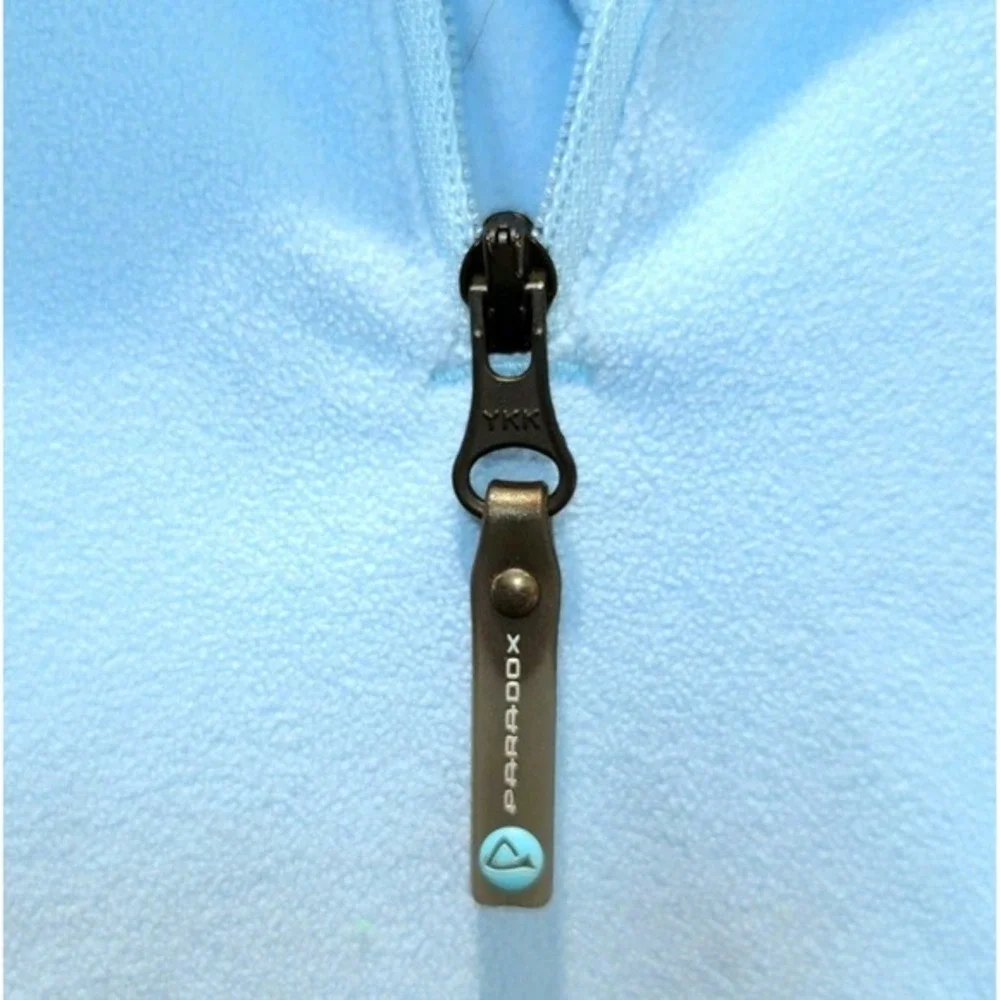 Paradox‎ Baselayer Thermal Set Skiing Micro Fleece Womens Sz Large Light Blue